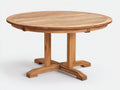Tavolo da giardino - Legno - 140x140x75 cm - Legno naturale - Stile rustico